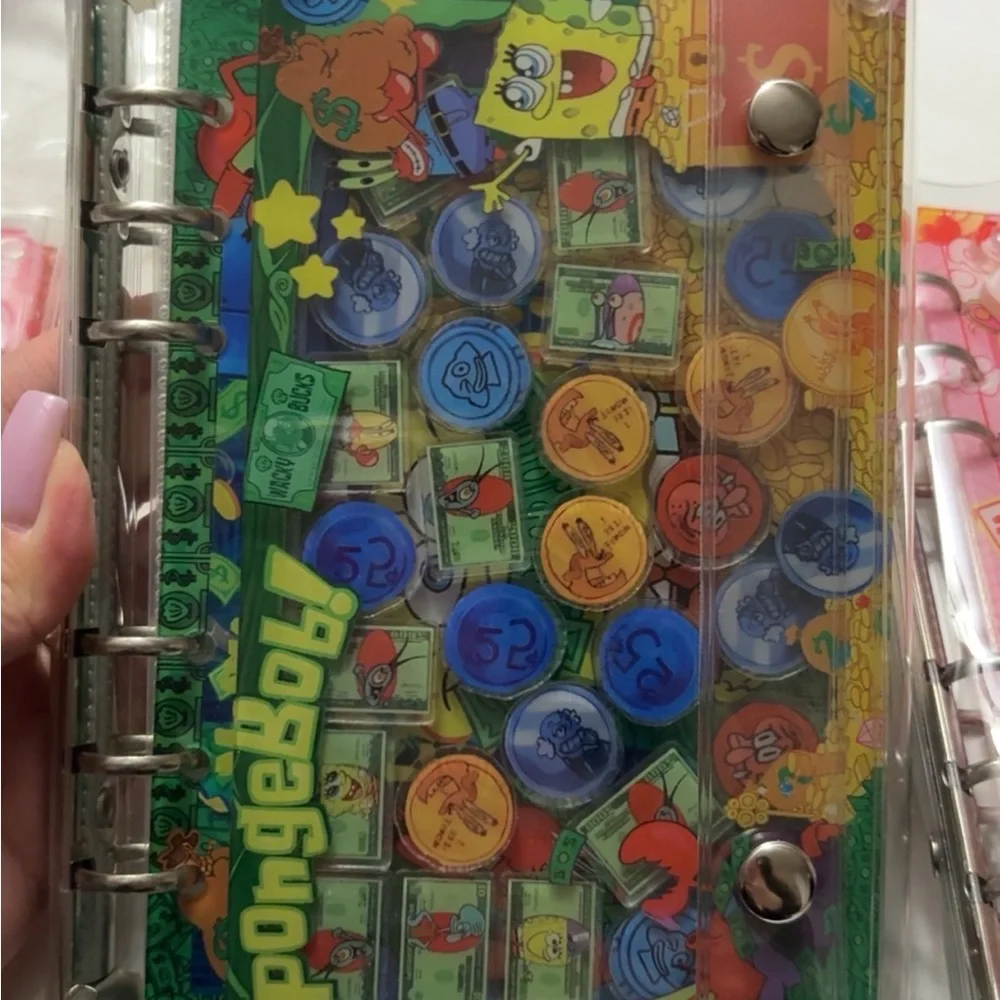ACRYLIC SHAKER BINDER NOTEBOOKS